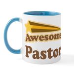 CafePress Awesome Pastor Mug 11 oz (325 ml) Ceramic Coffee Mug