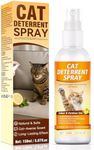 AAROVIBE Cat Repellent Spray 150ml, Cat Deterrent Spray Indoor to Protect Furniture, Sofas & Curtains from Scratching, Chewing and Marking, Pet-Safe & Non-Staining