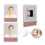 Riki Skinny Duo (Rose Gold, 10x Magnification)