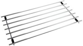 Dexam 17830526 Chrome Rectangular Trivet, 44 x 24cm