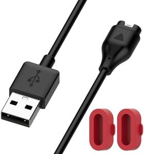 QHBAMD Compatible with Garmin vivomove 3/3S/Vivoactive 3/3 music/4/4S/5/Active Charger Cable,Replacement Charging Cable USB A 3.3ft/1M