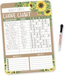 Kraft Sunflower Family Chore Chart 