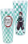 Paladone Demon Slayer Drinking Glass Officially Licensed Anime Demon Slayer Merch, Black