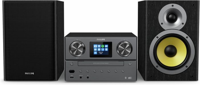 Philips Micro Music System, Black – Compact Stereo Speaker