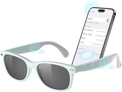 Smart Bluetooth Sunglasses, XO Smart Bluetooth Audio Glasses for Women Men,Athletic/Outdoor UV Protection Riding, Driving,Fishing, Running (Mint Green)