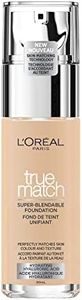 L’Oréal Paris Super-Blendable Foundation, Skincare Infused with Hyaluronic Acid & 80% Moisturizing Cream, Hydrates Skin in 72H & Improves Skin Quality in 2 Weeks, 1.5N Linen - 30ml