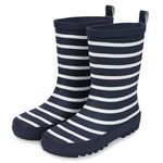 Lakeland Active Children's Pooley Striped Wellington Boots - Navy - 11.5 Child UK