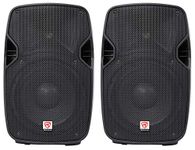 2 Rockville SPGN108 10" Passive 800W DJ PA Speakers ABS Lightweight Cabinet 8ohm