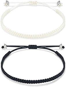 Valentines Day Gifts Couples Bracelets Matching Pinky Promise Bracelets For Couple Anniversary for Him Her Long Distance Relationship Gift for Girlfriend Boyfriend Husband Wife Soulmate Bf Gf Birthday