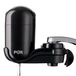 PUR FM-2000B Classic Vertical Water Filtration Faucet Mount, Black