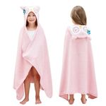 Style Quarters Baby Bath Towel - 100% Cotton Terry Soft Hooded Towel Cartoon Owl Baby Beach Towels Super Absorbent Large Embroidery Kids Hooded Bath Toddler Towel with 30"x50"(Purple)