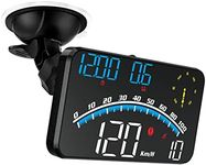 wiiyii Digital GPS Speedometer, HUD Head Up Display for Car, Upgraded 5.5" large-screen, Suitable for All Vehicles