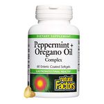 Peppermint Oil Complex with Oregano Oil Enteric Coated 60 Softgels