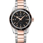 DTREEL AAA+ Luxury Men's Automatic Mechanical Watch 41mm Bezel Black Dial Rose Gold Steel Strap