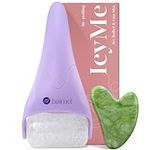 BAIMEI Cryotherapy Ice Roller and Gua Sha Facial Tools Reduces Puffiness Migraine Pain Relief, Skin Care Tools for Face Massager Self Care Gift for Men Women - Purple