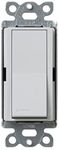 Lutron SC-1PS-PD Diva 15-Amp, 120-Volt to 277-Volt Single-pole Switch in Palladium