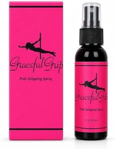 Graceful Grip Pole Grip Spray — Rosin-Based Hand Grip for Pole Dancing, Dry Hands Pole Grip Solution for Pole Fitness, Aerial Silks | No Chalk Residue | Made in USA