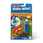 Melissa & Doug On the Go Water Wow! Mess Free Coloring Book, Reusable Water-Reveal Activity Pad, Dinosaurs, Travel Toys, Party Favors, for Toddlers & Kids Ages 3+