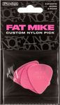 JIM DUNLOP JDピック Fat Mike Nylon Standard Guitar Picks, 6 Pack (44P060FM)