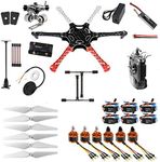 QWinOut Assembled F550 6-Aix RTF Full Kit with APM 2.8 Flight Controller GPS Compass & Gimbal DIY RC Drone Kit