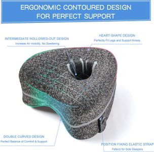 BEAUTRIP Memory Foam Leg Pillow – Orthopedic Support Cushion