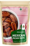 Bliss Of Earth Mexican Pecan Nuts 1 kg, Raw & Dehulled Pecan Halves, Flavonoids Rich Super Food