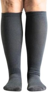 Joysoles Bamboo Compression Socks for Varicose Veins, Spider Veins, Edema Relief, Swelling Reduction, Improved Energy Levels| For Women | German Engineering (Smokey Grey)