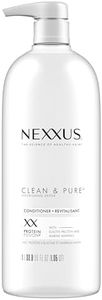 Nexxus Clean and Pure Conditioner, With ProteinFusion, Nourished Hair Care Silicone, Dye And Paraben Free 33.8 oz