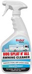Bug Splat N' All Awning Cleaner 32 fl oz - Boat, Patio, Trailer & RV Awning Cleaner for Bug Splatter, Dirt, Grime & Stain Remover - Awning Fabric Cleaner & Rust Remover - Safe on All Surfaces
