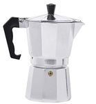 TOP VENDOR Coffee Maker Pot 1 Cup, 2Cup, 4Cup, 6 Cup, Aluminium Percolator Espresso Maker Traditional Stovetop Coffee Maker Pot for Outdoor Home Office (3 Cups)