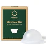 AllMatters (Formerly Organicup) Menstrual Disc. A Reusable and Comfortable Alternative to Single-Use Period Products. Holds 6 Tampons Worth. 100% Soft Medical Grade Silicone