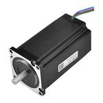 RTELLIGENT Nema 23 Stepper Motor 3.0Nm/425oz.in 4-lead 57x57x100mm 8mm Shaft High Torque Step Motor CNC Mill Lathe Router