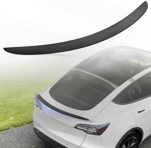 OEDRO Upgraded Spoiler Rear Wing for 2020 2021 2022 2023 2024 Tesla Model Y Rear Trunk Lip, ABS Material Sporty Appearance Tesla Model Y Accessories Trunk Spoiler