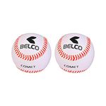 Belco Baseball , Competition Grade Baseball Ball Official Size (PU Baseball Pack of 2)