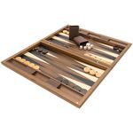 The Dal Negro York Deluxe Backgammon Set