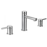 Moen T6193 Align Two-Handle Modern 8-Inch Widespread Bathroom Faucet Trim Kit, Valve Required, Chrome