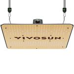 VIVOSUN VS1500 LED Grow Light with Samsung LM301 Diodes & Daisy Chain Driver Dimmable Lights Sunlike Full Spectrum for Indoor Plants Seedling Veg and Bloom Plant Grow Lamps for 3x3 Grow Tent