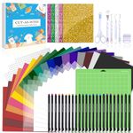 The Ultimate Accessories Bundle for Cricut Makers and All Explore Air-80pcs Perfect Tools and Accessories Kit as Gifts,Instantly Create Amazing Crafting Projects