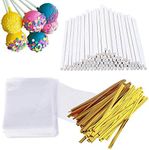 300 PCS Cake Pop Sticks and Wrapper