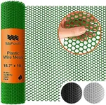 MAPORCH Green Plastic Wire Mesh Fen