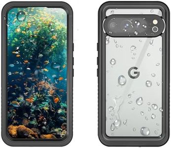 LJFLYXRI Ultimate Waterproof Case for Google Pixel 9 Pro XL 6.8",Shockproof & Dustproof,Full Coverage with Screen Protector, Wireless Charging Compatible, Slim Design,Perfect for Outdoor Use Black