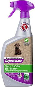 Rejuvenate Bio-Enzymatic Carpet & Upholstery Spot & Stain Remover Simply Spray and Walk Away – Removes Mud, Chocolate, Grass, Pet Stains and More