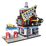 SIBIT Building Blocks Toy Set (The Car Service Centre,6+ Years),Diy Creative Craft Kit For Girls&Boys (2120Pcs,6+ Years),Multi