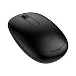 HP 240 Bluetooth Wireless Mouse with 3 Buttons/1600 DPI Red Optical Tracking/Sleek and Ambidextrous/Compatible to Windows 10, macOS, Chrome OS, 3 Years Warranty (Black)