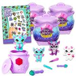 Magic Mixies Mixlings Party Favors Set - Bundle with 12 Magic Mixies Mixlings Figurines for Girls Plus Magic Wand, Tattoos, More | Magical Mini Figures