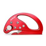 youkzuan Professional Carpet Cutting Tool Dual Function Carpet Grinding Cutter with 15 Heavy Duty Blades Retractable Cutting Knife