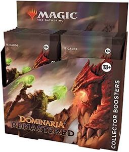 Magic: The Gathering Dominaria Remastered Collector Booster Box |12 Count (Pack of 1)