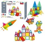 Galaxy Hi-Tech Magnetic Tiles for Kids Magnetic Building Blocks for Kids 3 4 5 6 7 8 Yrs Constructing & Creative Learning Educational Brain Toys STEM Learning Kit Magnetic Toys (26 Pcs)