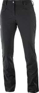 Salomon Polyester Women's Wayfarer Straight Lt Pant (40/R, Black)