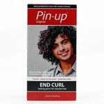 Pin Up End Curl At Home Perm Kit, End Curl Perm Kit for Small Sections of Hair such as Fringe, Ends or Top Layer, Protein Rich for Soft and Shiny Hair, Suitable for All Hair Types, 130ml